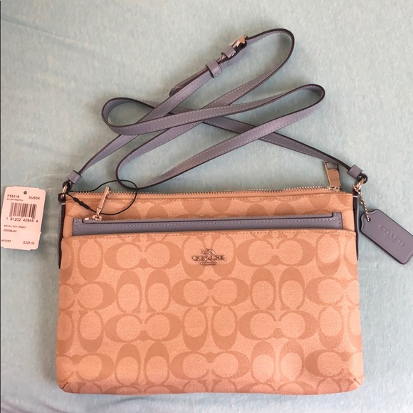 Coach Handbags - NWT Authentic Coach Signature POP Crossbody